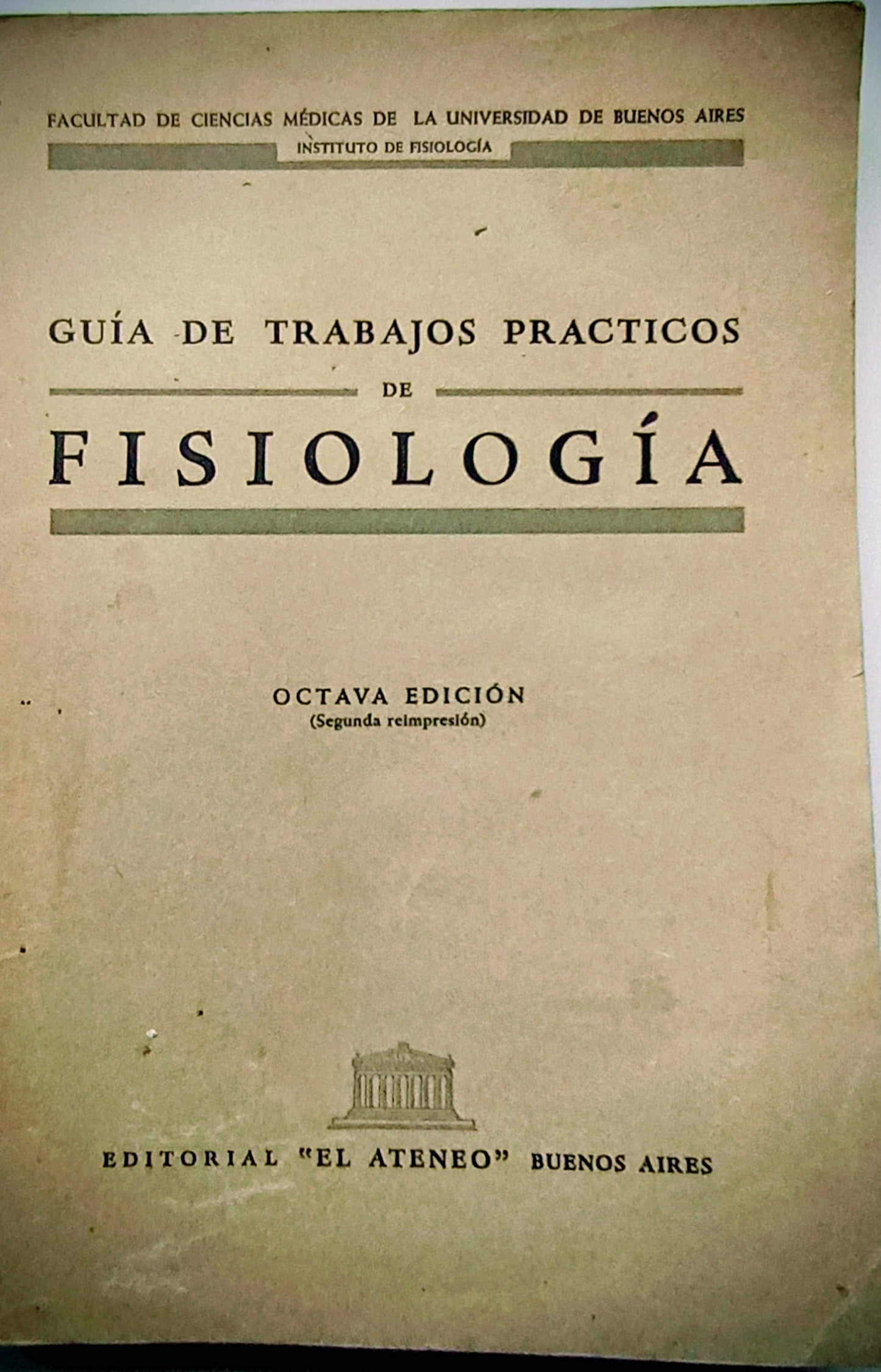 Guía de trabajos prácticos de fisiología